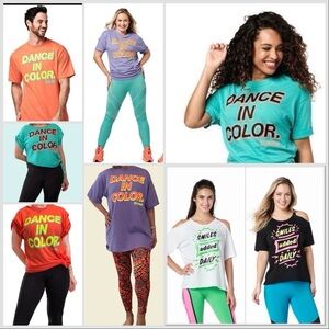 Zumba Wear Women’s Top Wear Variety Styles